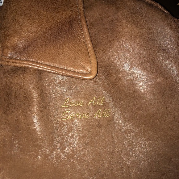 Vintage Hard Rock Cafe Leather Jacket - Picture 3 of 4